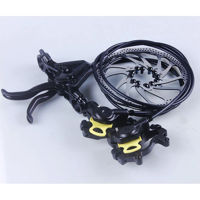 1 Pair HB-870 Mountain Bicycle Hydraulic Disc Brake Kit MTB Brake Bike Parts with Rotor