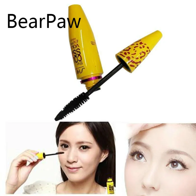 Женская тушь для макияжа BearPaw профессиональная Корейская косметическая черная