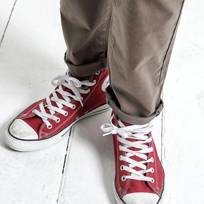 SIMWOOD 2019 Весна Зима повседневные брюки мужские модные узкие плюс размер брендовая