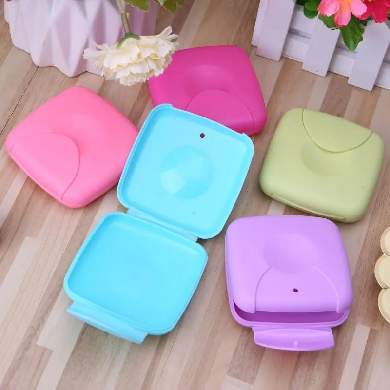 1pc Портативный Для Женщин Гигиенические Салфетки тампоны коробка для хранения Карамельный цвет контейнер держатель - Цвет: 1pc