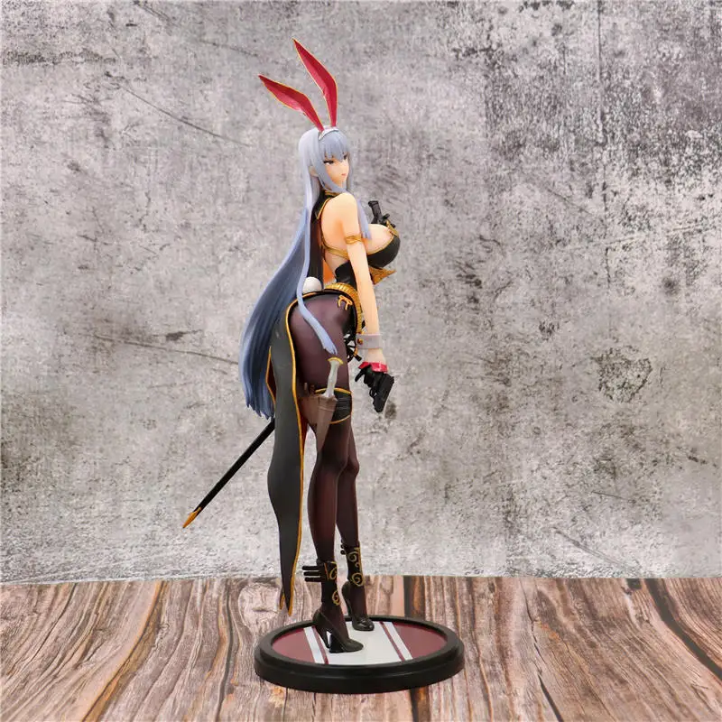 Новинка 32 см Ques Q valkyris Chronicles Selvaria Bles Bunny Spy Ver. ПВХ фигурка Аниме Сексуальная девушка фигурка модель игрушка кукла