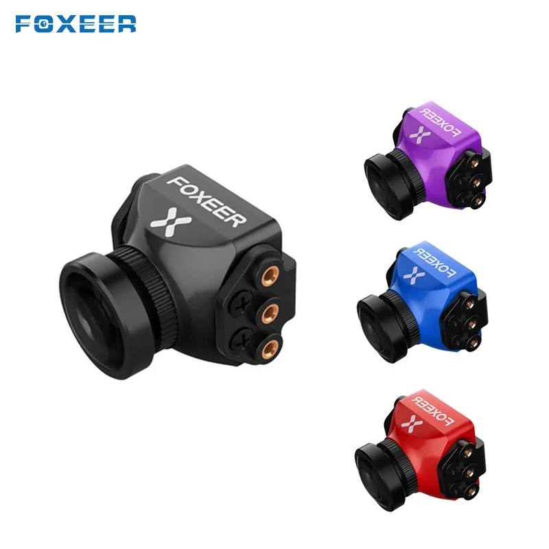 Foxeer Mini Predator 4 Super WDR 4ms latency 1000TVL OSD 4:3 16:9 NTSC PAL FPV камера для Мультикоптер RC Drone