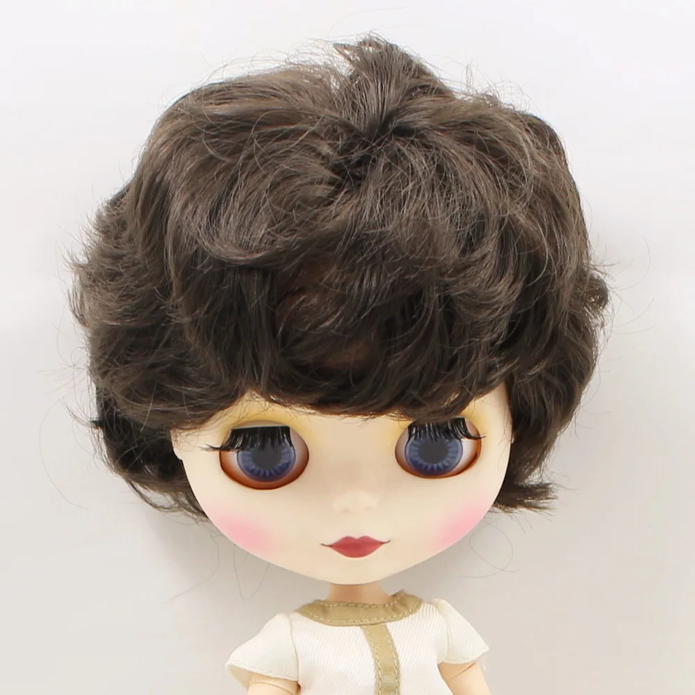 № 950 фабрика NEO blythe joint кукла черные волосы предложение игрушка подарок специальная цена на продажу подходящий макияж в себе - Цвет: nude doll
