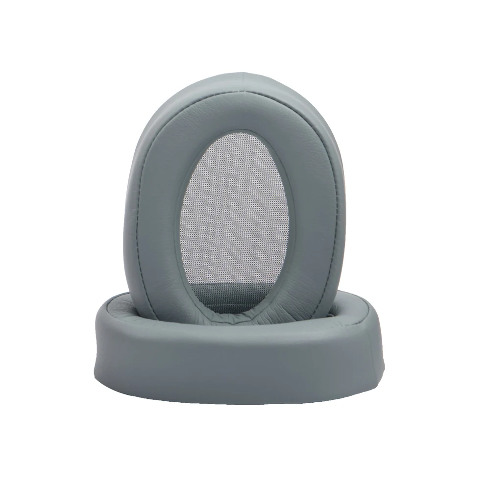 mint green 1 пара сменных амбушюр подушечки для наушников sony MDR-100AAP 100A H600A наушники чехол для гарнитуры с бесплатным вращением кабельный зажим - Цвет: mint green