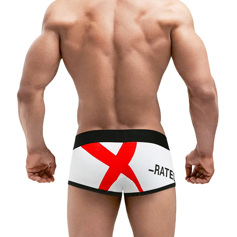 BSHETR новый дизайн мужские боксеры шорты хлопковое нижнее белье u образный