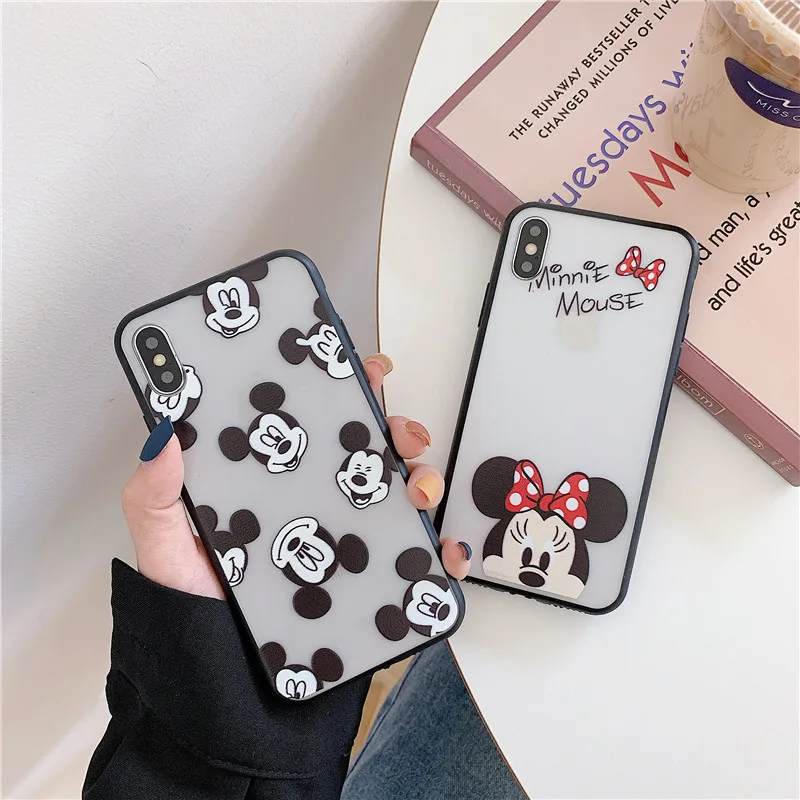 Для iPhone X XR XS MAX 5 5S 6 6S 7 8 Plus Модный мягкий чехол-накладка из ТПУ с милым рисунком