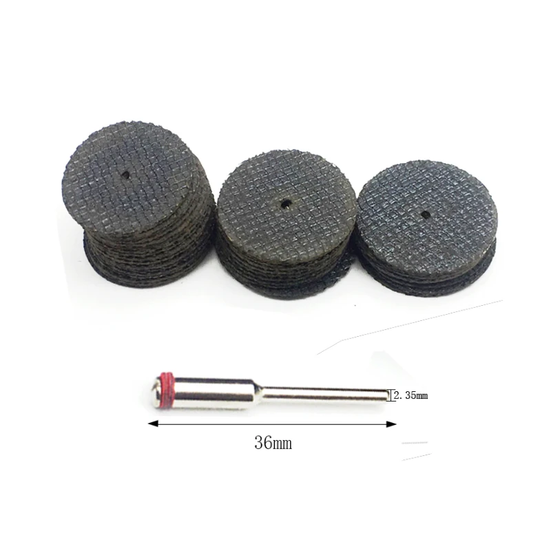 YEODA 32 шт. Dremel Аксессуары для вращающихся инструментов Режущий диск для шлифовальных машин армированный стекловолокном отрезной колесный диск Dremel инструмент