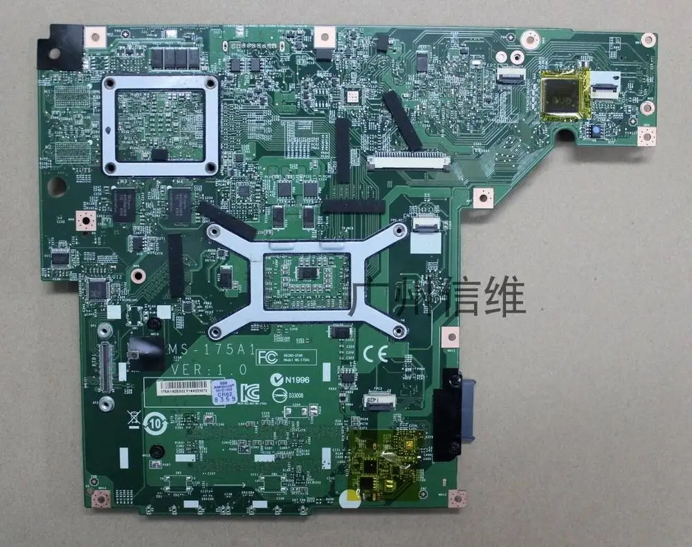 Ноутбук материнская плата Интегрированная электронная схемная MSI CX620 MS-16881 MS-1688