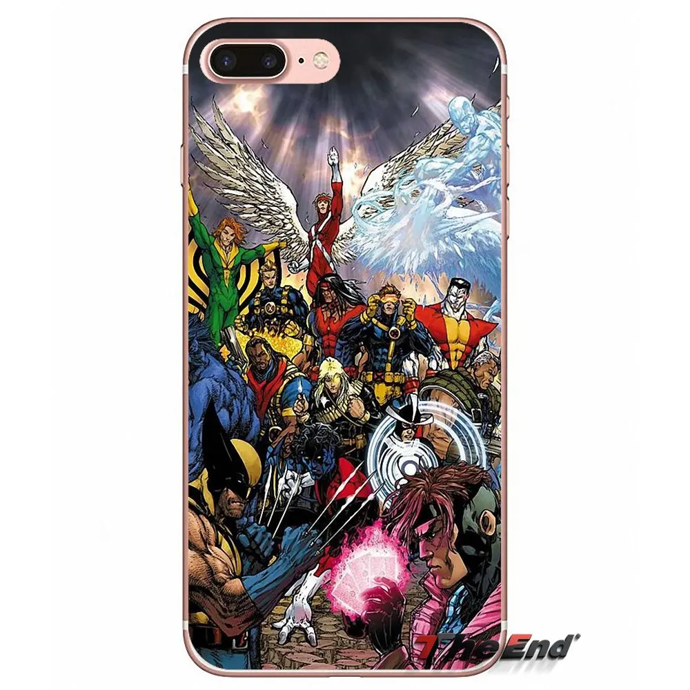 Мягкий чехол Marvel X Men Super powers People для Xiaomi Redmi 4 3 3S Pro Mi3 Mi4 Mi4i Mi4C Mi5 Mi5S Mi Max Note 2 4|case for