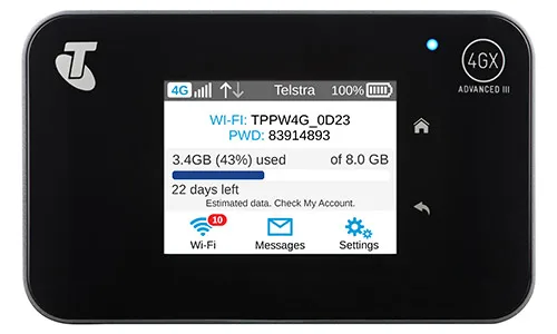 Разблокированная Aircard AC810S 810S Cat11 600 Мбит/с 4GX Advanced III 4G LTE Мобильная точка доступа + 2
