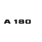 Матовая черная надпись A 180 на заднюю часть БАГАЖНИКА АВТОМОБИЛЯ, значок с надписью, эмблема, наклейка для Mercedes Benz W176 класса A A180