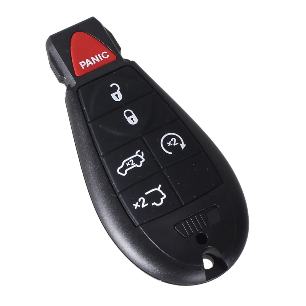Dandkey 6 кнопка дистанционного Smart Оболочки пустой лезвие для Chrysler Jeep Dodge Grand Caravan Durango