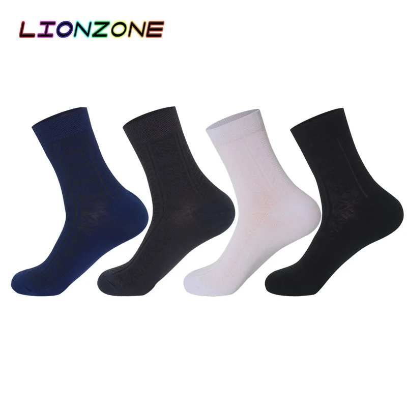 LIONZONE Бизнес Для мужчин платье носки классические декоративные Heren Sokken