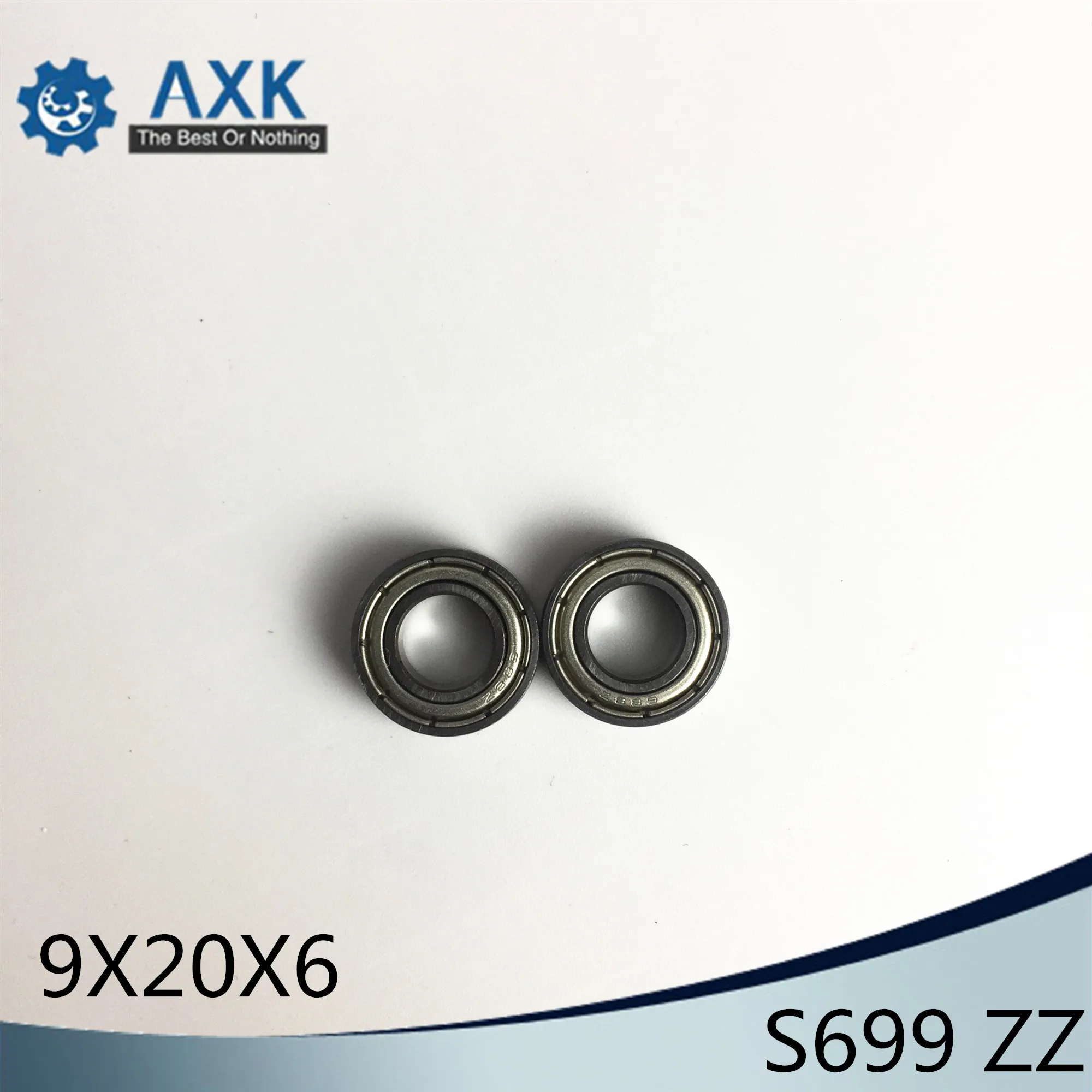 S699ZZ Подшипник 9*20*6 мм (10 шт.) ABEC 1 440C ролик из нержавеющей стали S699Z S699 Z ZZ шариковые