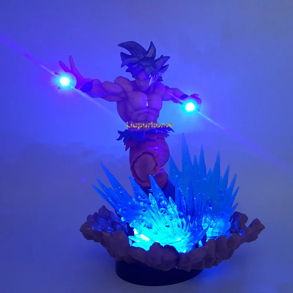 Dragon Ball Son Goku Ultra Instinct Led ночные светильники Настольная лампа Z Key of Egoism Lamparas ночник |