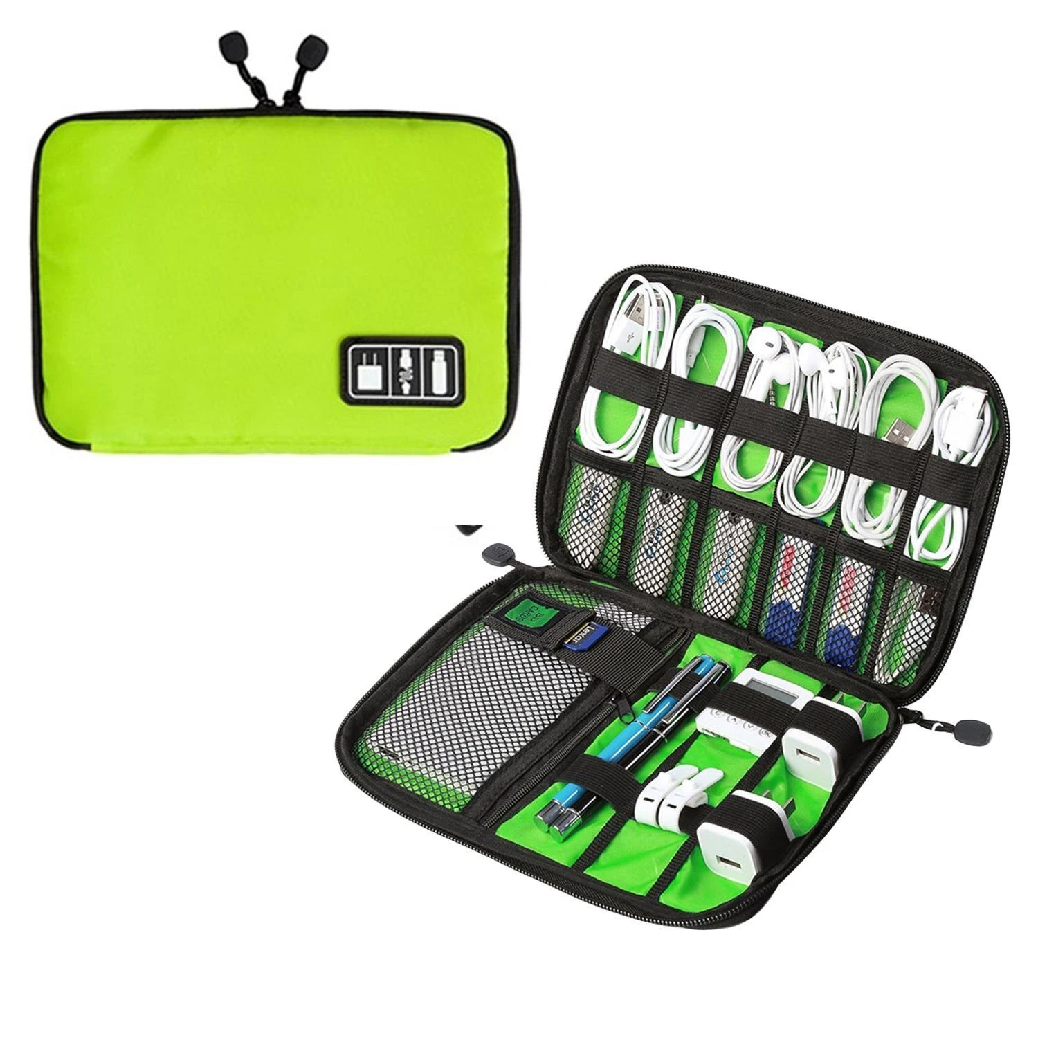 Органайзер для электроники Портативный сумка хранения кабеля Путешествия Чехол