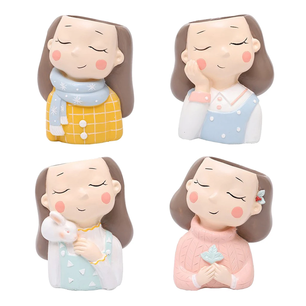 Полимерный цветочный горшок кактус суккулент ваза Настольная Фотография