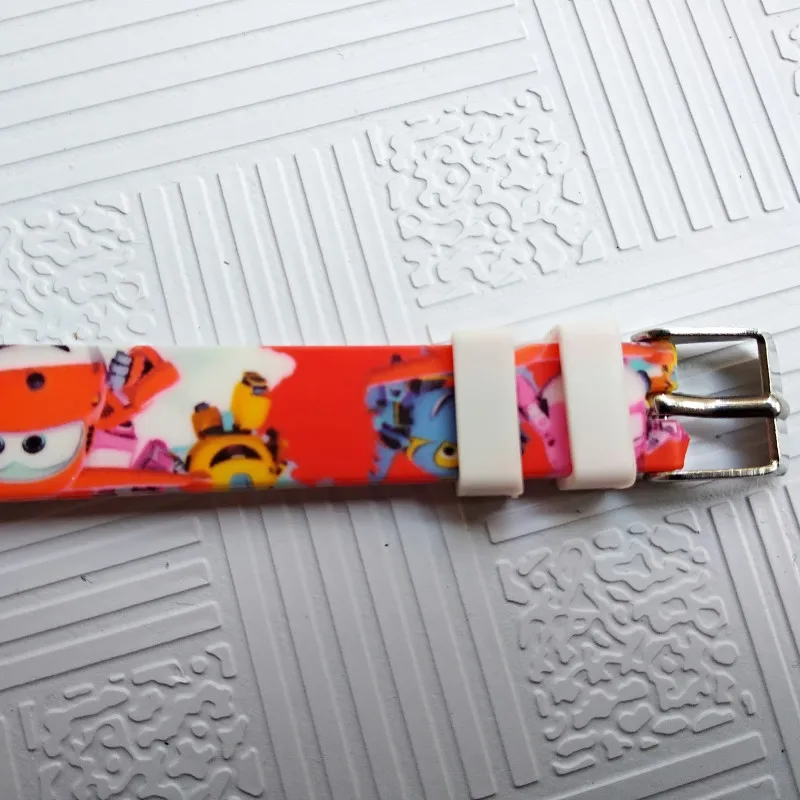 

Printed strap High quality children watch aircraft car Child Watch waterproof kids watches for boys girls Christmas gift clock