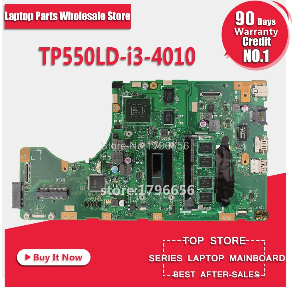 TP550LD GT820M/2 ГБ I3 4010 CPU 4G RAM материнская плата для For Asus TP550LJ TP550LN TP550L Материнская