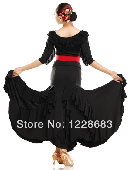 Новое поступление Для женщин Дамская Представления бальные танцы современный