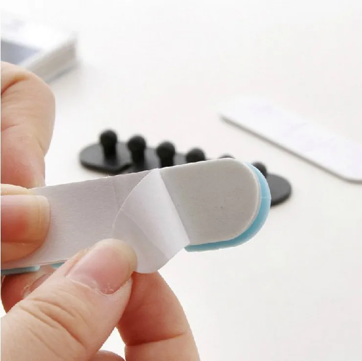 2Pcs/Lot Cable Winder For Office Computer Mouse USB Organizer Management Wire Storage Desktop plugs Cord Holder | Электроника