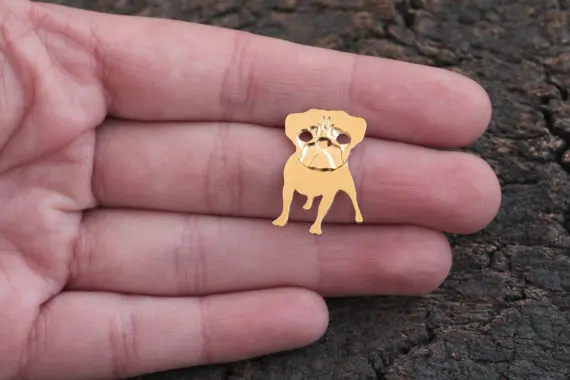 Оптовая продажа Пупс Собака манжеты серьги собака Передняя Задняя манжета