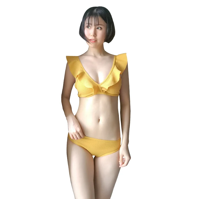 

New hot Ins Sexy Bikinis Set Swimsuit Women Bathing Suit Biquini Suit Shoulder Straps bathing suit Triangle bikini