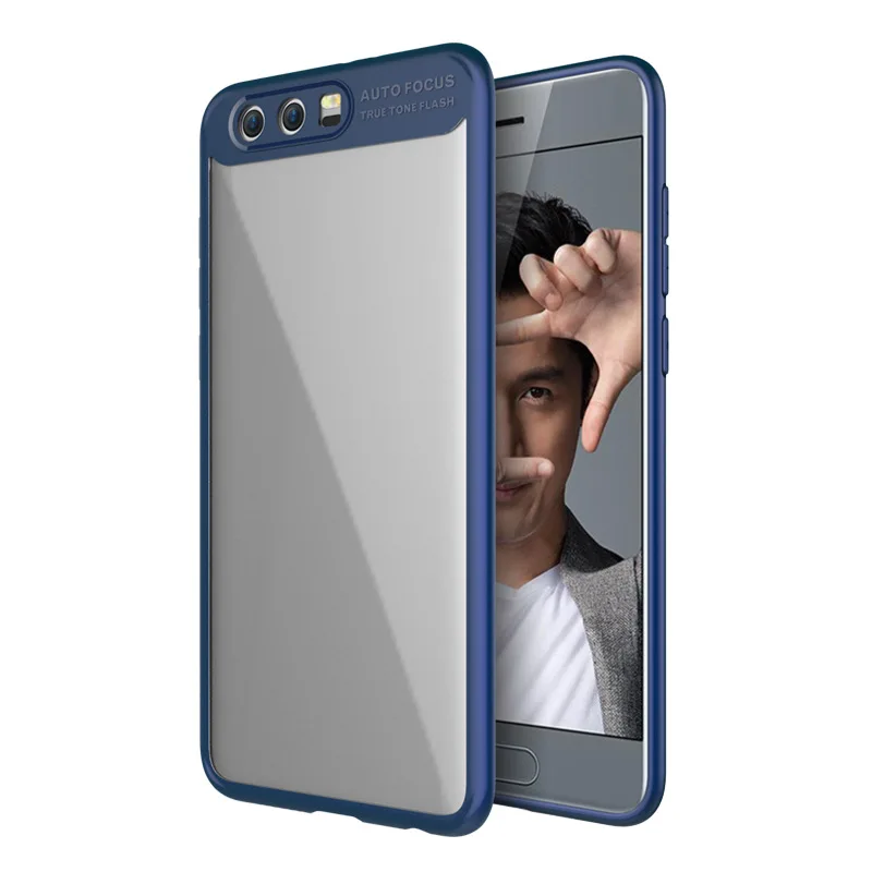 Cheerymoon Мода Полный акриловый прозрачный для Huawei Honor 9 ТПУ силиконовый чехол