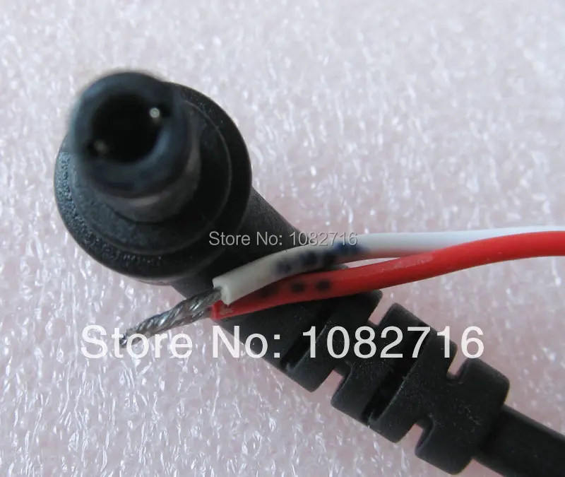 

10pcs L-shaped DC 5.5x2.5mm Right Angle cable power adapter connector cord 1.45m For Toshiba Asus Laptop Notebook, Free shipping