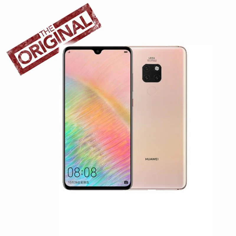 HUAWEI Mate 20 смартфон 6 53 дюймов с полным экраном 2244X1080 Kirin 980 Восьмиядерный Android 9 4000 мАч