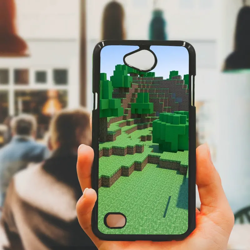 Чехлы для телефонов с крипером Minecraft LG L Prime G2 G4 G5 G6 G7 K4 K8 K10 V20 V30 2017 Nexus 5 6 5X Pixel Shell
