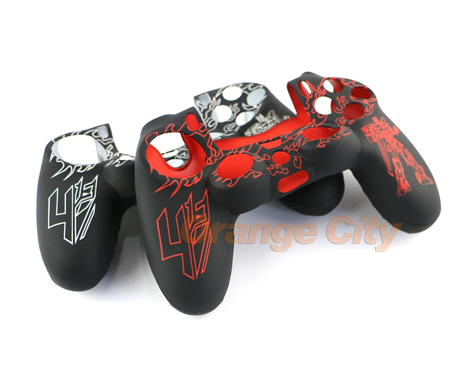 ChengChengDianWan Новые Трансформеры силиконовый чехол защитный для PS4 контроллера 50