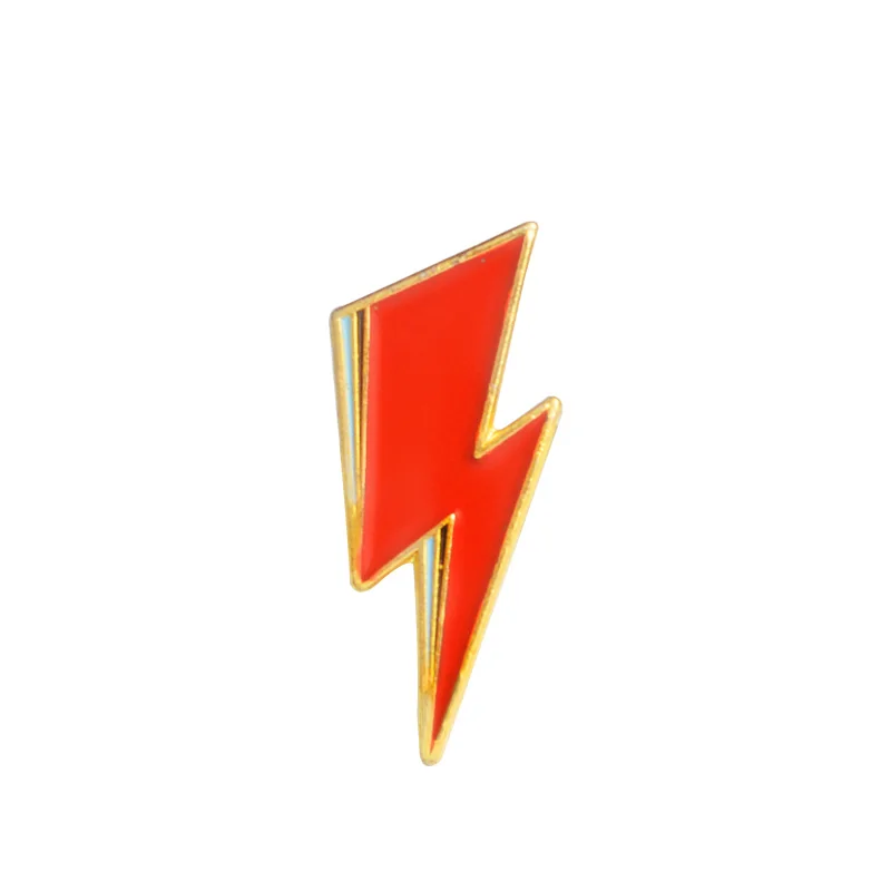 lightning Выгодная цена, космическая коллекция, эмалированная булавка, мультфильм, астронавт, планета, звезда, брошь на лацкане, значок на заказ, подарок для детей, девочек - Окраска металла: lightning