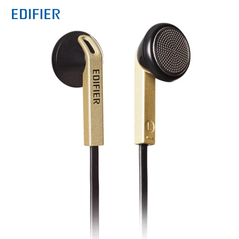 Edifier H190 в ухо телефон HiFi стереогарнитура 3 5 мм Aux наушники для мобильных телефонов