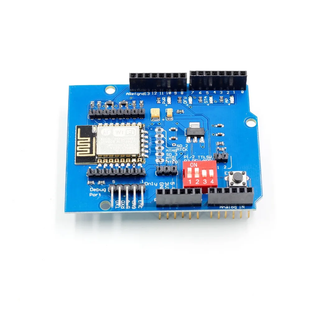 ESP8266 ESP 12E UART WIFI беспроводной щит для Arduino UNO R3|Интегральные схемы| |