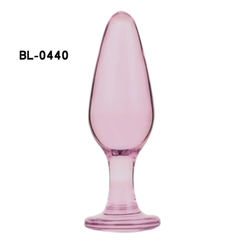 Pink Crystal Buttplug Set Anal Glass Dildo Plug Dilatador Beads Balls Prostata Massage Sex Toys For Women Men | Красота и здоровье