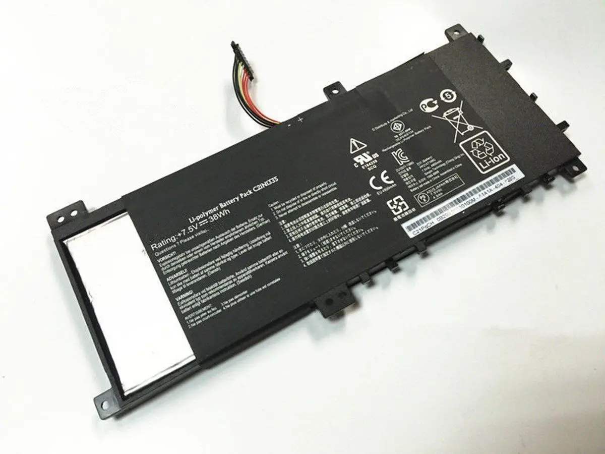 Аккумулятор 7 5 в 38 Вт/ч 0B200-00530100 c21n1335 для ASUS VivoBook K451LN S451LB S451LN S451L | Компьютеры и офис