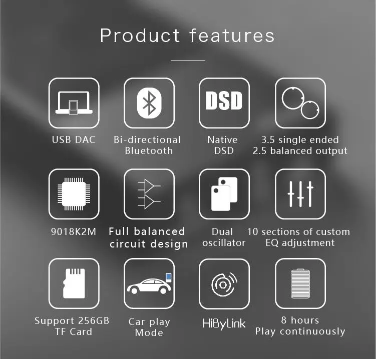 XDuoo X20 Высокая точность Lossless музыка DSD HIFI Mp3 плеер DAP поддержка Apt-X Bluetooth сбалансированный выход xDuoo X3 II X10 NANO D3