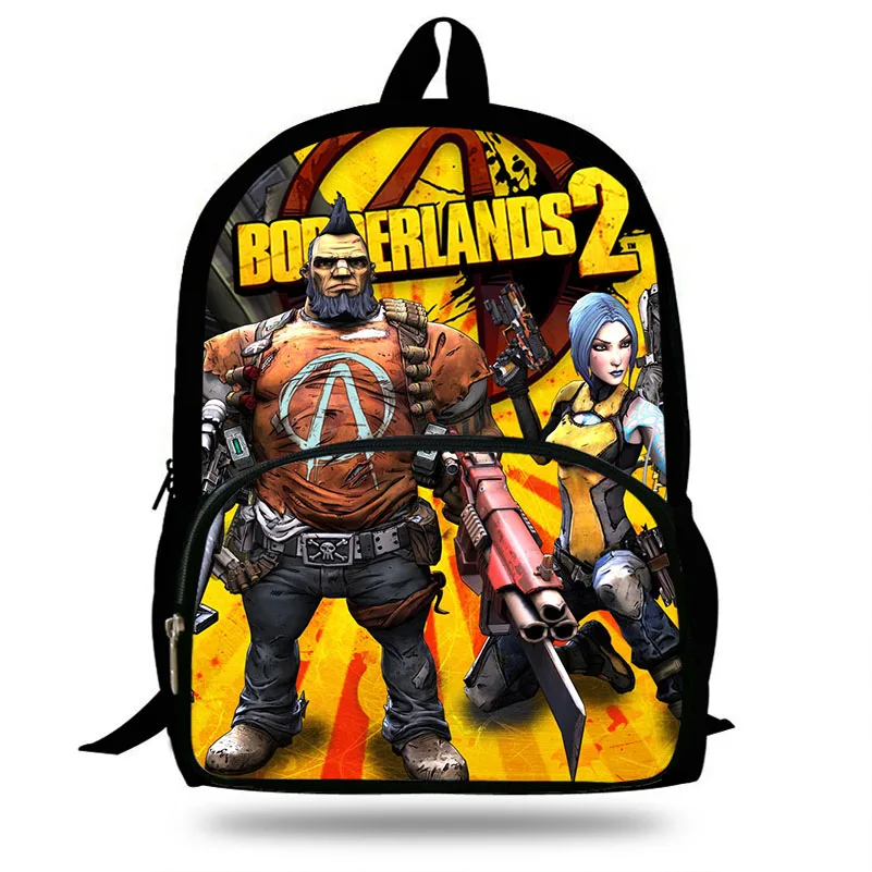 Детский Школьный рюкзак borderland 2 Jack Tiny Tina Zero Ninja с принтом для мальчиков и девочек