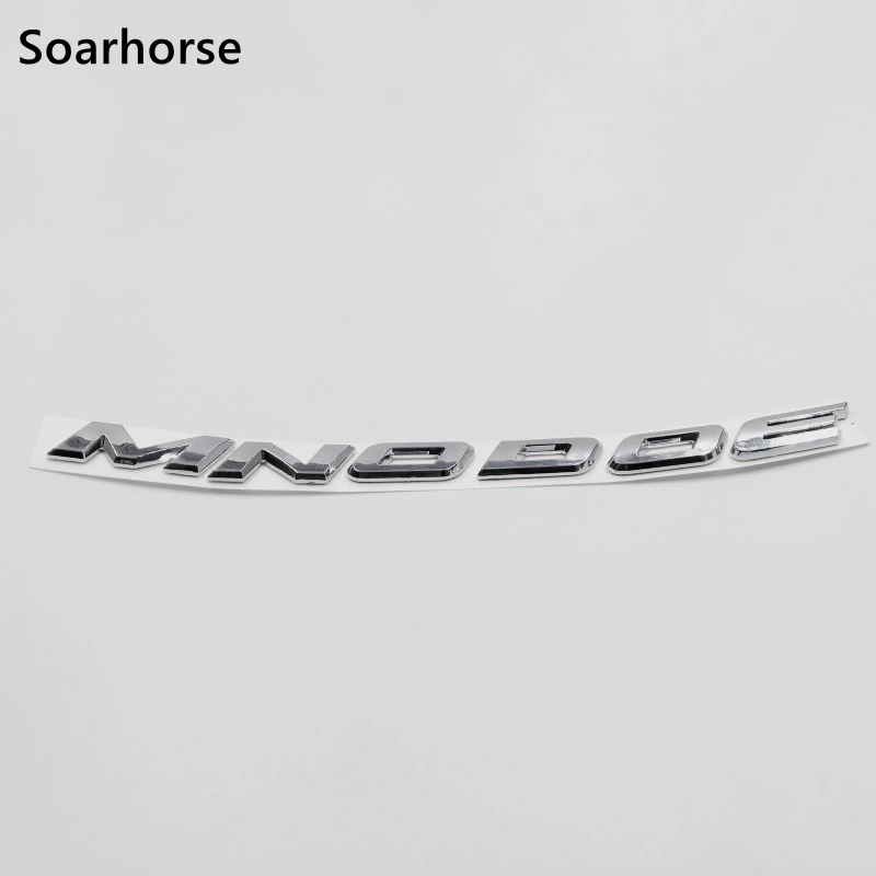 

New Style For Ford Mondeo Custom Emblem ABS Chrome 3D Letters Decal Car Rear Trunk Logo Nameplate Sticker