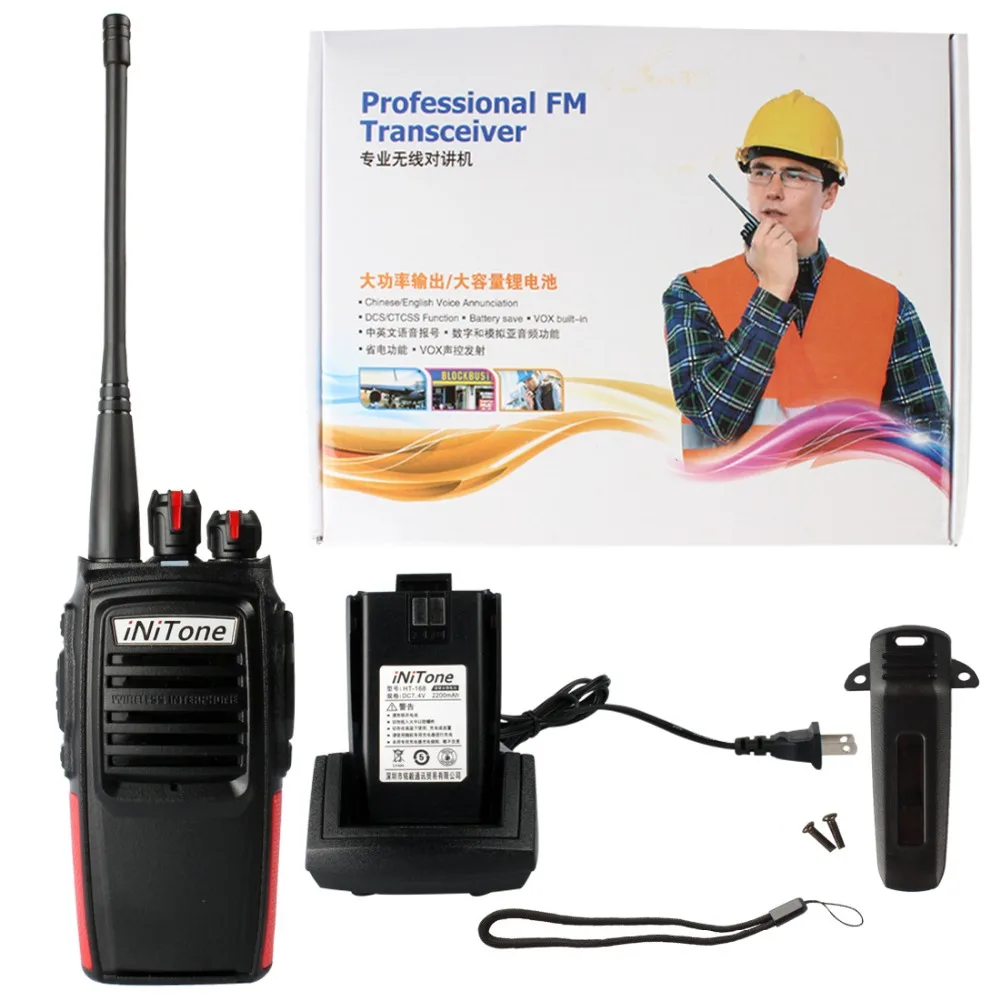 Портативная рация Initone приемопередатчик 6 Вт УВЧ 403 470 МГц Любительская CB FM