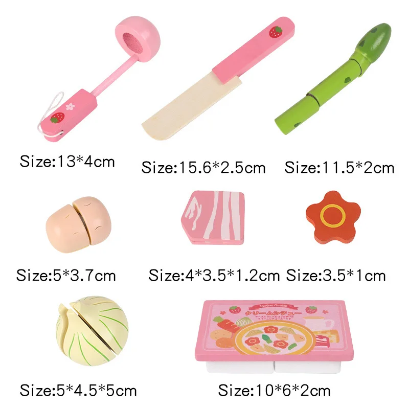 Дети Кухня игрушки Мать Сад Клубника моделирование растительное Hot Pot Prentend играть