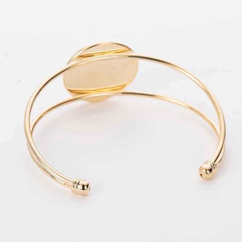 SUTEYI модные браслет золотого и серебряного цвета с покрытием из пианино