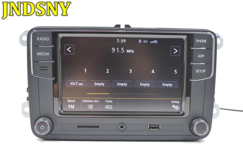 JNDSNY Noname RCD330G RCD330 плюс Noname CarPlay 6," MIB радиоприемник для VW Golf 5 6 Jetta CC Tiguan Passat POLO Touran 6RD 035 187B