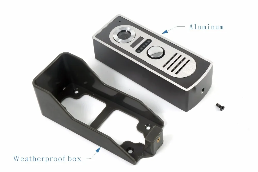 7 Inch Color Touch Keypad 2v3 Video Door Phone Two Way Intercom System