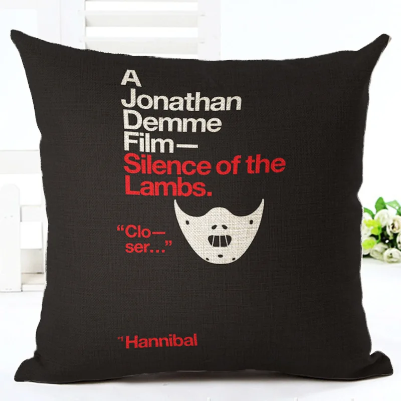 Европейский личности плакат гримаса Черный Наволочка Kussenhoes 45x45 см Nordic Home Decor Дети