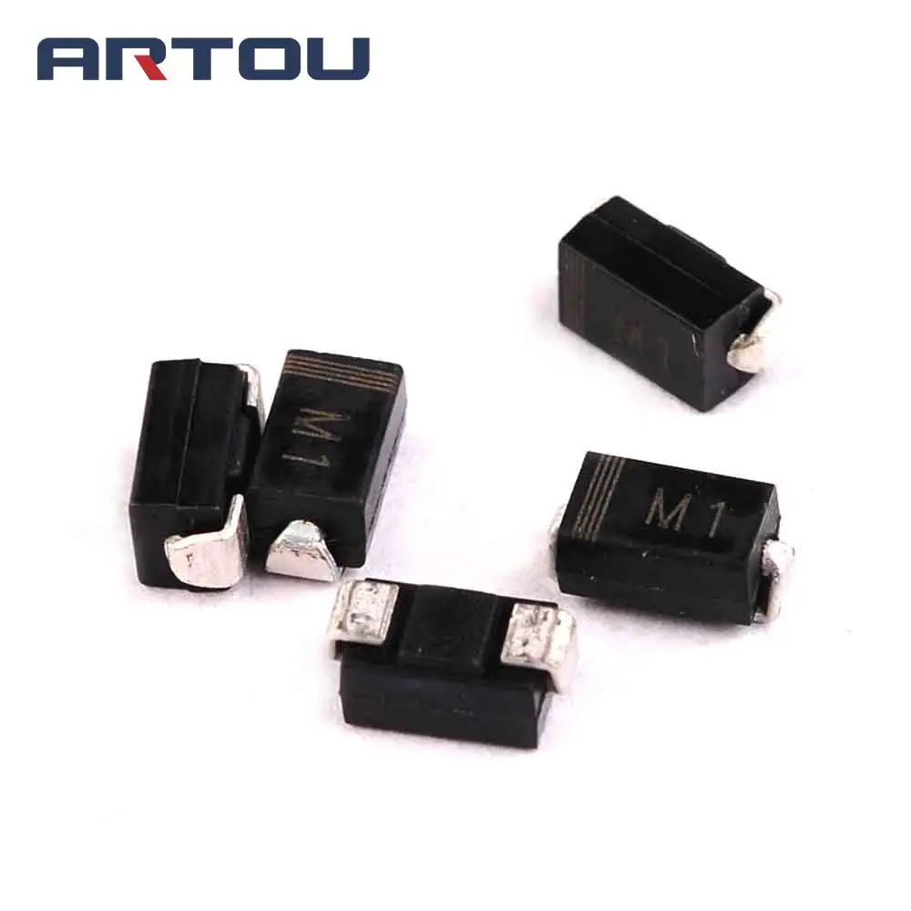 7 видов * 10 шт. = 70 шт./лот SMD пакет диодов/M1 (1N4001)/M2 (1N4002)/M4 (1N4004)/M7 (1N4007)/SS12 SS14 SS34 |