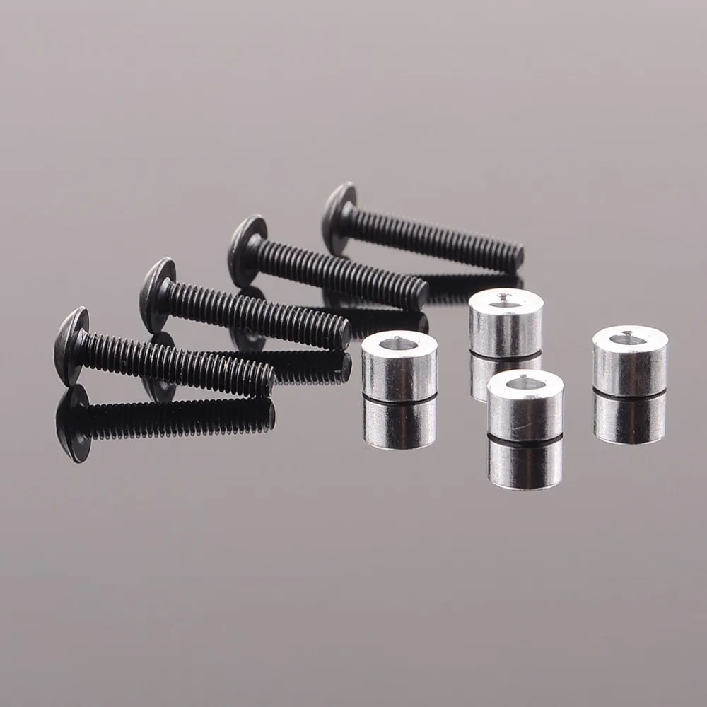 2 шт. алюминиевый амортизатор внутренний демпфер 102 мм и винты для RC автомобиль