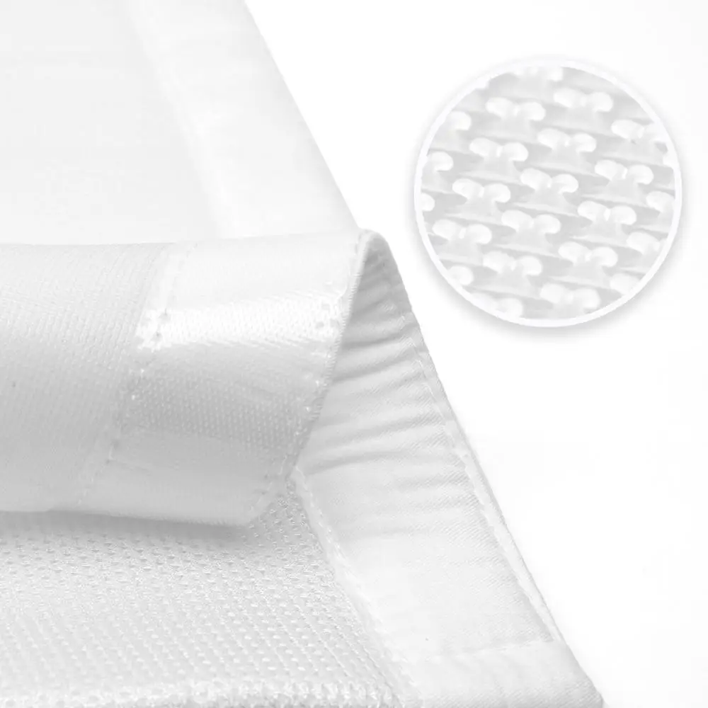 Плетеный бампер для детской кроватки дышащий сетчатый лайнер белый | Мать и