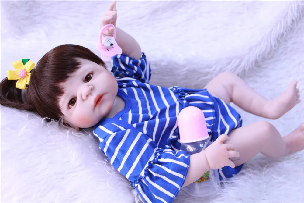 Силиконовые куклы для новорожденных 22 &quotNPK девочек детей подарок bonecas brinquedo menina |